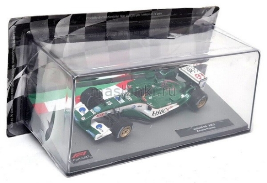 Изображение ALTAYA 1/43 JAGUAR R4 №15 HSBC Jaguar Racing Antonio Pizzonia 2003