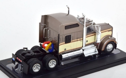 Изображение IXO 1/43 Седельный тягач KENWORTH W900 1990 brown metallic-beige