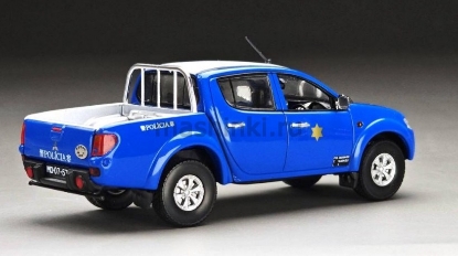Изображение VITESSE 1/43 MITSUBISHI L200 4WD пикап Macau Police Department (полиция Макао) 2020