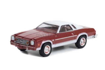 Изображение GREENLIGHT 1/64 CHEVROLET Chevelle Laguna S3 1974 medium red metallic