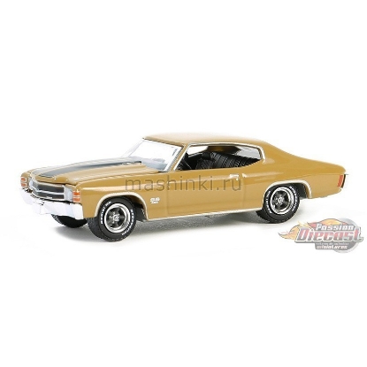 Изображение GREENLIGHT 1/64 CHEVROLET Chevelle SS 454 1971 placer gold