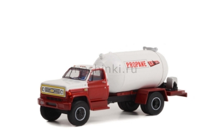 Изображение GREENLIGHT 1/64 CHEVROLET C-65 газовоз LP Gas 1985