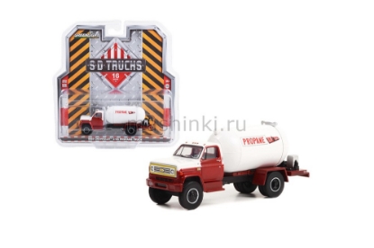 Изображение GREENLIGHT 1/64 CHEVROLET C-65 газовоз LP Gas 1985