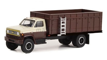 Изображение GREENLIGHT 1/64 CHEVROLET C-70 зерновоз 1981 brown
