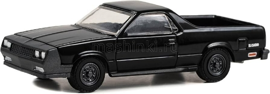 Изображение GREENLIGHT 1/64 CHEVROLET El Camino Super Sport 1978 black