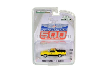 Изображение GREENLIGHT 1/64 CHEVROLET El Camino SS 70th Indianapolis 500 Mile Race Official Truck 1986