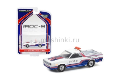 Изображение GREENLIGHT 1/64 CHEVROLET El Camino SS International Race of Champions Official Pace Car IROC-S №001 1985
