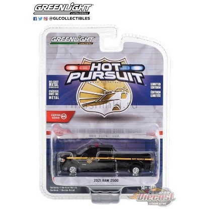 Изображение GREENLIGHT 1/64 DODGE Ram 2500 New York State Police State Trooper 2021