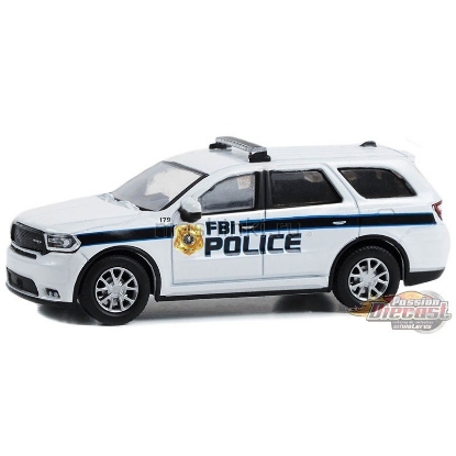 Изображение GREENLIGHT 1/64 DODGE Durango Police Pursuit Federal Bureau of Investigation Police FBI Police 2018