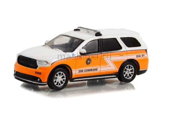 Изображение GREENLIGHT 1/64 DODGE Durango West Deer Township Volunteer Fire Company PaRAMedic 290 Command-Gibsonia Pennsylvania  2019