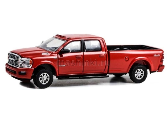 Изображение GREENLIGHT 1/64 DODGE Ram 2500 Laramie 4x4 2022 flame red clearcoat