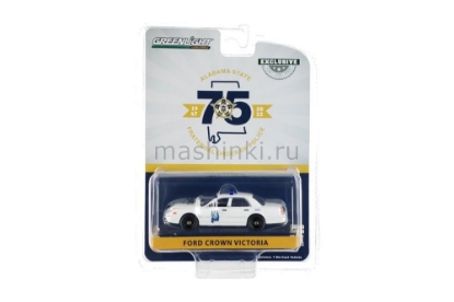 Изображение GREENLIGHT 1/64 FORD Crown Victoria Police Interceptor Alabama State Fraternal Order of Police (FOP) 75th Anniversary 2008