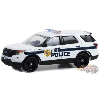 Изображение GREENLIGHT 1/64 FORD Explorer Police Interceptor Utility Federal Bureau of Investigation Police FBI Police 2014