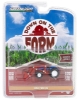 Изображение GREENLIGHT 1/64 FORD 8N трактор c фронтальным погрузчиком 1950 blue/red
