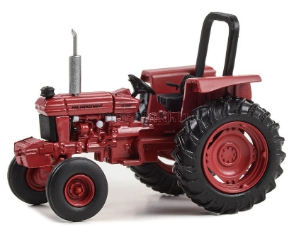 Изображение GREENLIGHT 1/64 FORD 5610 трактор Memphis Tennessee Fire Department 1985 red