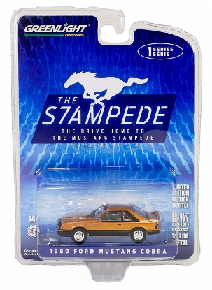 Изображение GREENLIGHT 1/64 FORD Mustang Cobra 1980 dark chamois