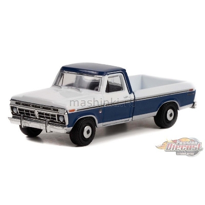 Изображение GREENLIGHT 1/64 FORD F-150 Ranger XLT Trailer Special Ford Trucks 100 Years 1976