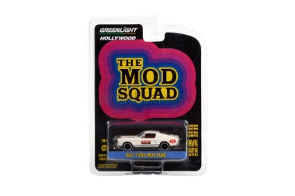 Изображение GREENLIGHT 1/64 FORD Mustang Fastback №55 Thrill Circus By Karnes 1967 (т/c Отряд Стиляги)