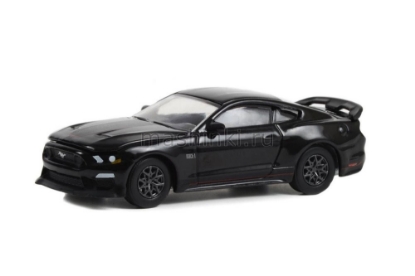 Изображение GREENLIGHT 1/64 FORD Mustang Mach 1 2022 shadow black