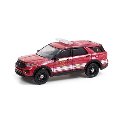 Изображение GREENLIGHT 1/64 FORD Police Interceptor Utility Detroit Fire Department 2020