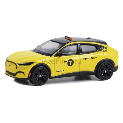 Изображение GREENLIGHT 1/64 FORD Mustang Mach-E NYC Taxi (такси Нью-Йорка) 2022