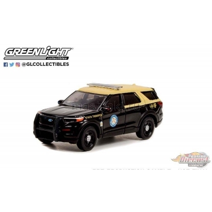 Изображение GREENLIGHT 1/64 FORD Police Interceptor Utility Florida Highway Patrol State Trooper 2021