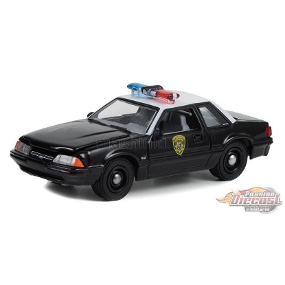 Изображение GREENLIGHT 1/64 FORD Mustang SSP Wyoming Highway Patrol 1990