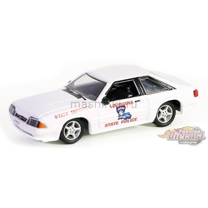 Изображение GREENLIGHT 1/64 FORD Mustang SSP Louisiana State Police 1993