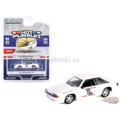 Изображение GREENLIGHT 1/64 FORD Mustang SSP Louisiana State Police 1993