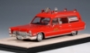 Изображение GLM STAMP 1/43 CADILLAC Miller-Meteor Ambulance North Ambulance 1968 red