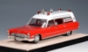 Изображение GLM STAMP 1/43 CADILLAC Miller-Meteor Ambulance 1968 red/white