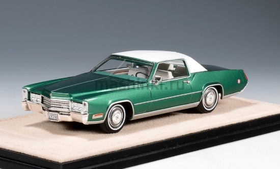 Изображение GLM STAMP 1/43 CADILLAC Eldorado Biarritz 1970 nottingham green firemist