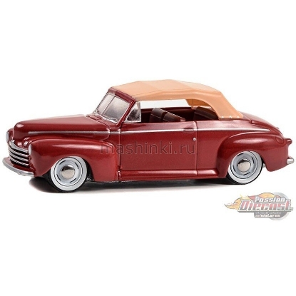 Изображение GREENLIGHT 1/64 FORD Super De Luxe Convertible (из т/c Большой ремонт) 1946