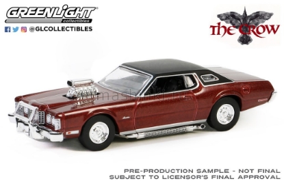 Изображение GREENLIGHT 1/64 FORD Thunderbird 1973 (машина Ти-Берда к/ф Ворон)