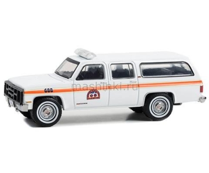 Изображение GREENLIGHT 1/64 GMC Suburban City of New York Emergency Medical Service NYC EMS 1991