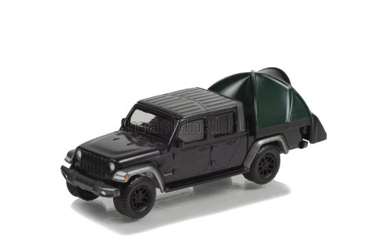 Изображение GREENLIGHT 1/64 JEEP Gladiator 4х4 High Altitude с палаткой 2021