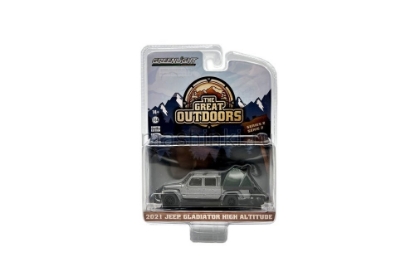Изображение GREENLIGHT 1/64 JEEP Gladiator 4х4 High Altitude с палаткой 2021