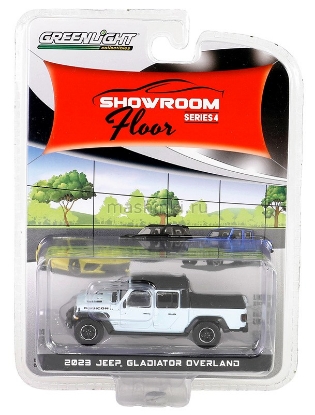 Изображение GREENLIGHT 1/64 JEEP Gladiator 4x4 Overland Limited Edition 2023 earl clear coat