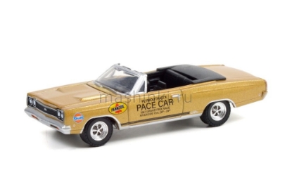 Изображение GREENLIGHT 1/64 PLYMOUTH GTX 426 HEMI Convertible 1968 Los Angeles Times Grand Prix International Raceway Pace Car 1967