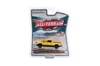 Изображение GREENLIGHT 1/64 NISSAN Titan XD Pro-4X  2018 solar flare