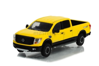 Изображение GREENLIGHT 1/64 NISSAN Titan XD Pro-4X  2018 solar flare