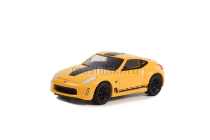 Изображение GREENLIGHT 1/64 NISSAN 370Z Heritage Edition 2019 chicane yellow