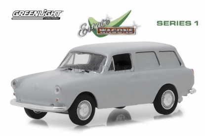 Изображение GREENLIGHT 1/64 VW 1600 Panel Van 1965 light grey