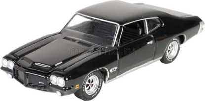 Изображение GREENLIGHT 1/64 PONTIAC GTO (Lot №1030.1) 1971 starlight black