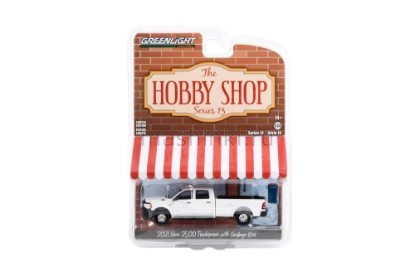 Изображение GREENLIGHT 1/64 RAM 2500 Pick-up Tradesman c баком для мусора 2021