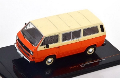 Изображение IXO 1/43 VW T3 Caravelle 1981 orange/beige
