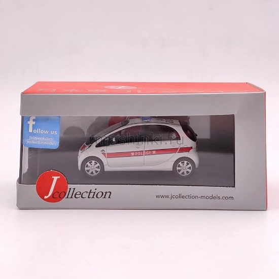 Изображение J-COLLECTION 1/43 MITSUBISHI I-Miev Hong Kong Police Car 2010