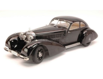 Изображение KK-SCALE 1/18 MERCEDES-BENZ 540K Autobahnkurier (W29) 1938 black/черный