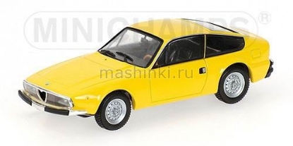 Изображение MINICHAMPS 1/43 ALFA ROMEO 1600 Junior Z 1972 yellow