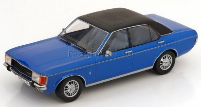 Изображение MODELCAR 1/18 FORD Granada MK I 1975 blue metallic/black